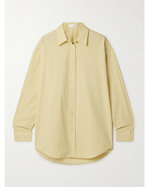 The Row Natural Millerina Oversized-Hemd Aus Baumwollpopeline