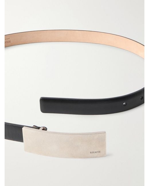 Khaite Natural Berlin Leather Belt