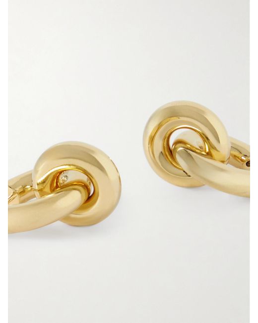 Boucles D'Oreilles En Plaqué Or The Esther LIE STUDIO en coloris Metallic