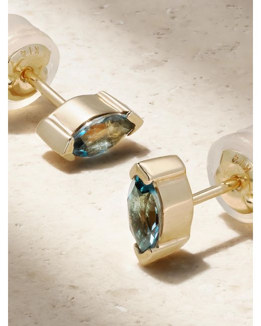 Melissa Joy Manning Natural 14-Karat Recycled Topaz Earrings