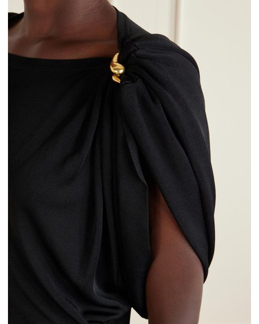 Altuzarra Black Henderson Woven Maxi Dress