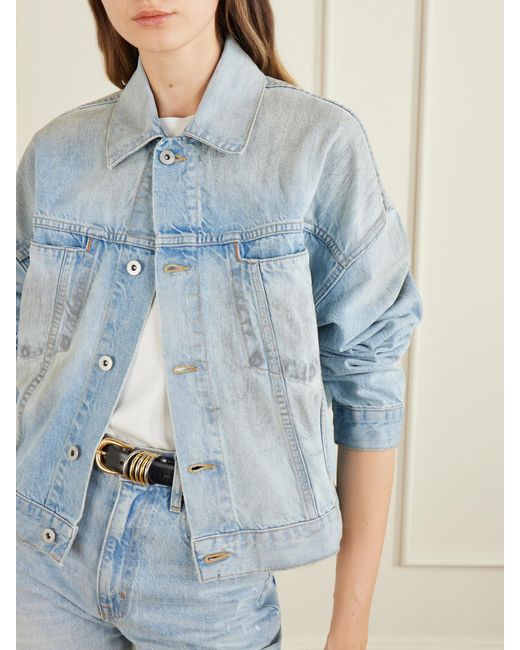 SLVRLAKE Denim Blue Boston Denim Jacket