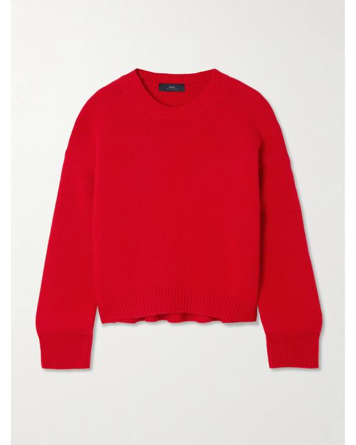 arch4 Red The Ivy Kaschmirpullover