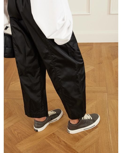 Rick Owens Brown Converse Onestr Sneakers Aus Kuhhaar Mit Lederbesätzen