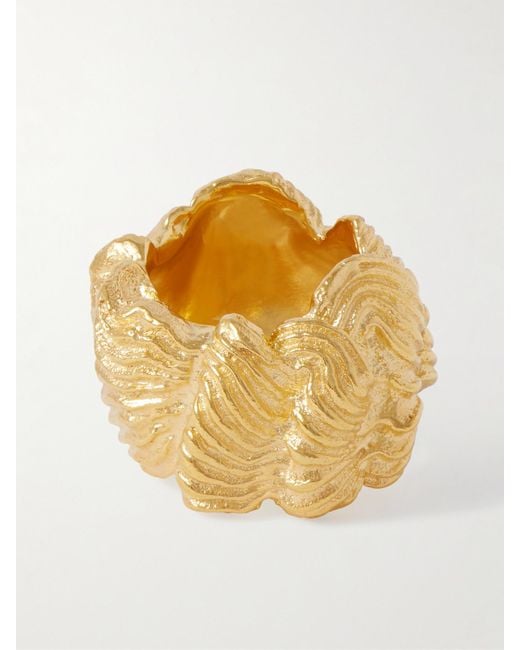 Completedworks Metallic Plated Ring