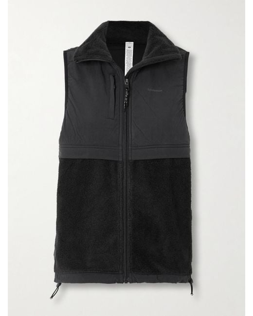 lululemon athletica Black Fleece And Glyde Shell Vest