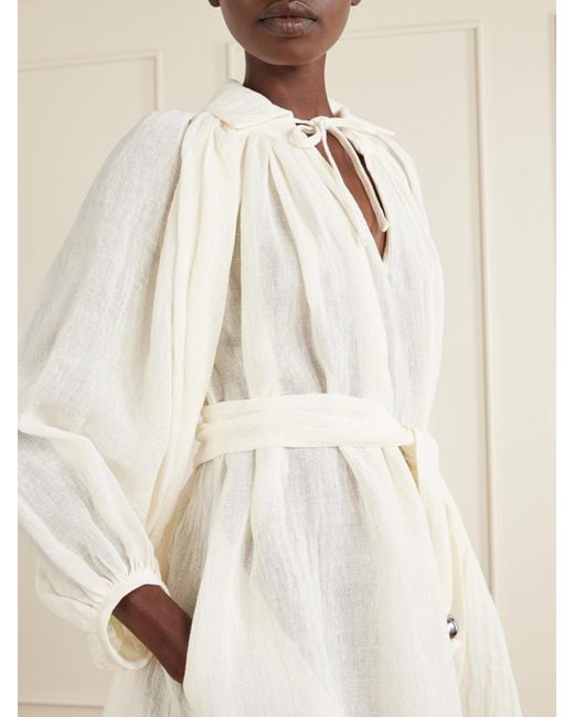 poet linen mini dress Poet Mini Dress