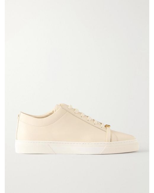 JENNIFER CHAMANDI Natural Leather Sneakers