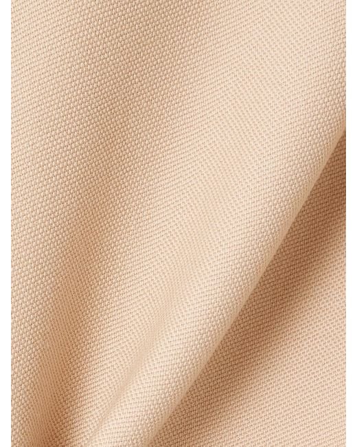 Wardrobe NYC Natural Contour Wool Mini Skirt