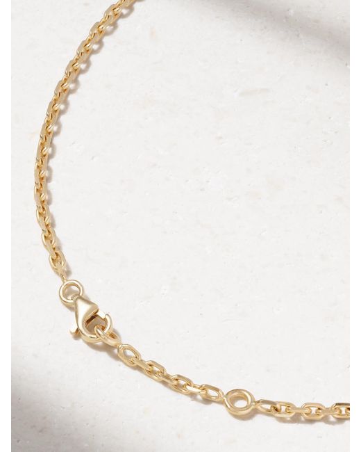 Viltier Natural Magnetic 18-Karat, Mother-Of-Pearl And Diamond Necklace