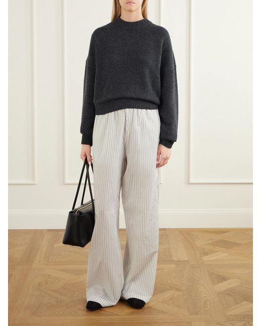 LeKasha Blue Anong Cashmere Sweater