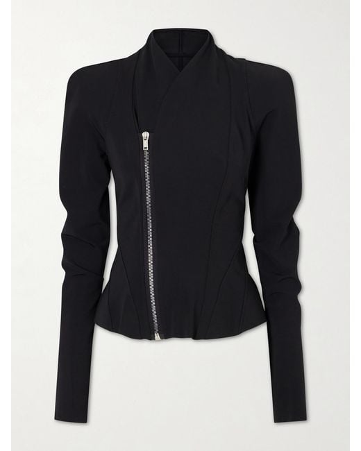 Rick Owens Blue Princess Jersey Jacket