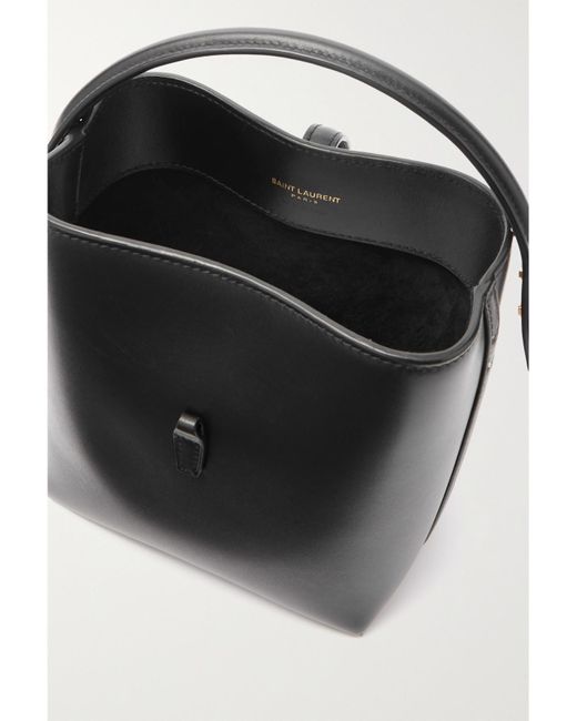 Saint Laurent Black Mini Le 37 Bucket Bag