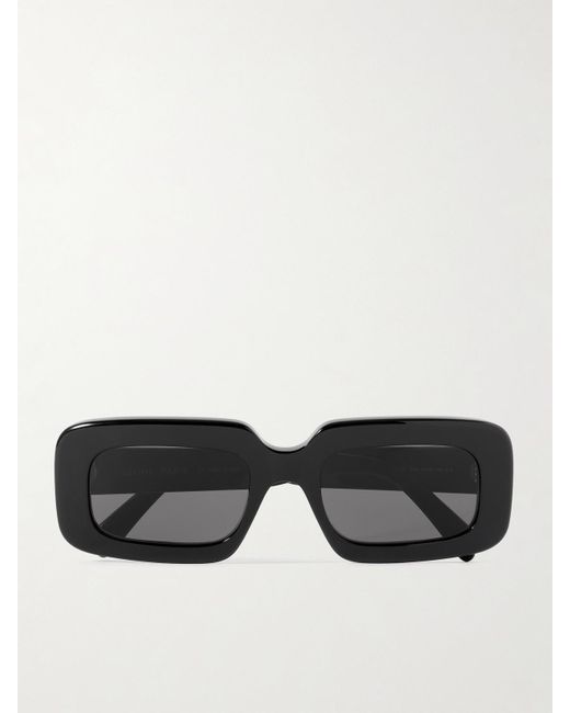 Céline Black Triomphe Oversized Square-Frame Acetate Sunglasses