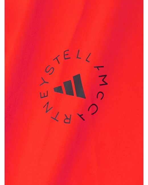 Veste À Capuche En Tissu Technique Truenature Adidas By Stella McCartney en coloris Red