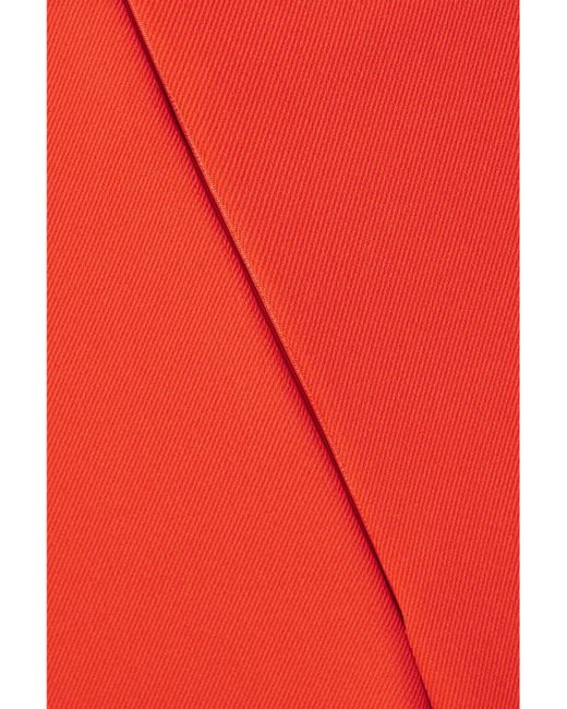 A.W.A.K.E. MODE Draped Stretch-Twill Flared Pants
