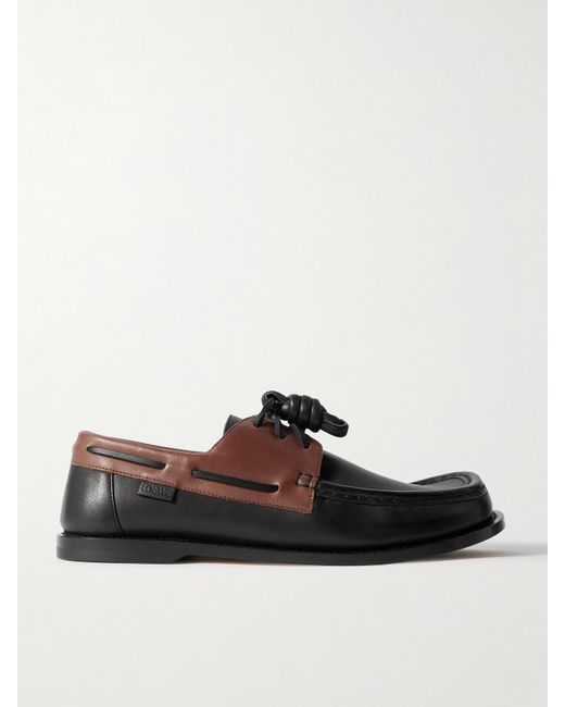 Loewe Brown Campo Boat Shoe