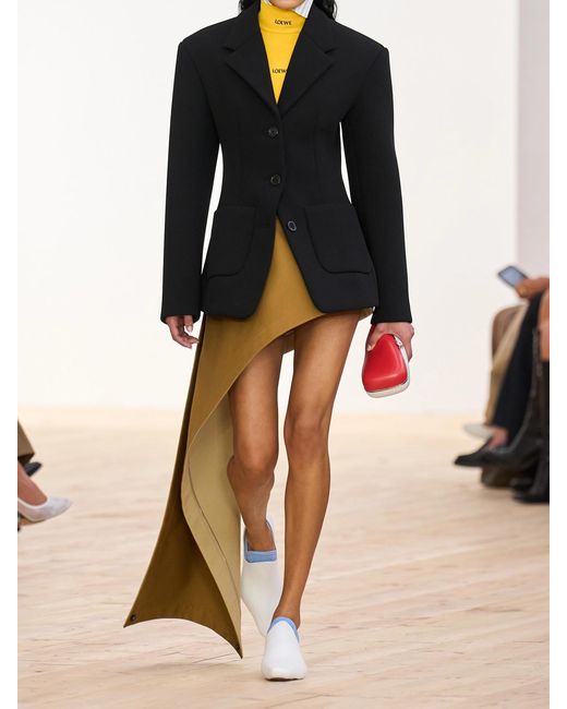 Loewe Black Wool-Blend Blazer