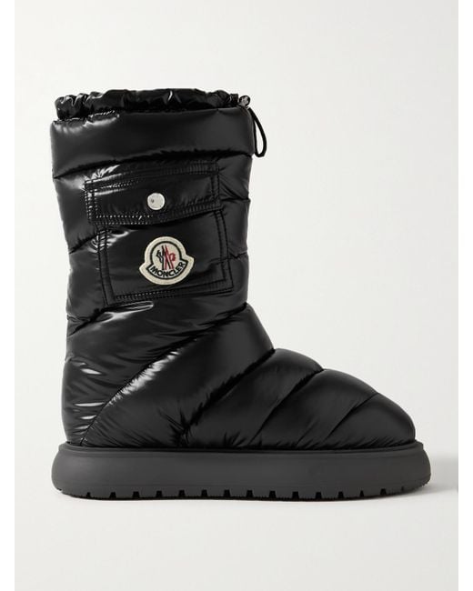 Moncler Black Winter Boots