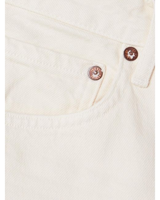 Agolde Natural Dame Denim Shorts