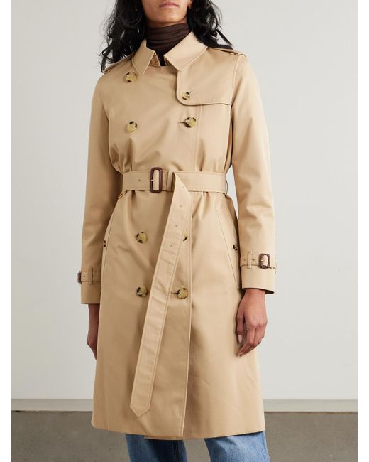 Burberry Natural The Long Kensington Heritage Trench Coat