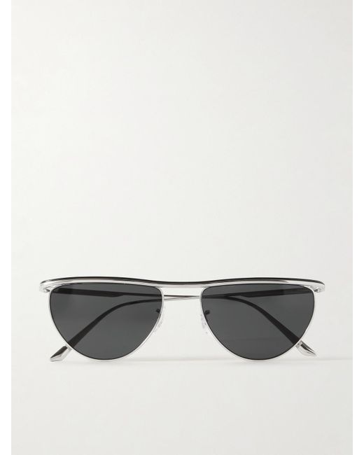 Oliver Peoples Metallic Khaite 1984C Cat-Eye-Tone Sunglasses