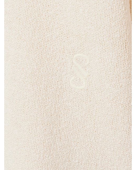 Proenza Schouler Natural Corri Silk-Blend Sweater