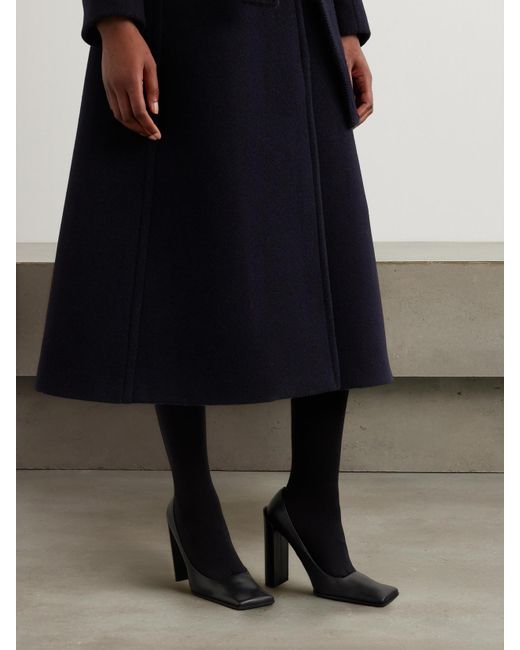 Alaïa Black 90 Pumps Aus Kalbshaar