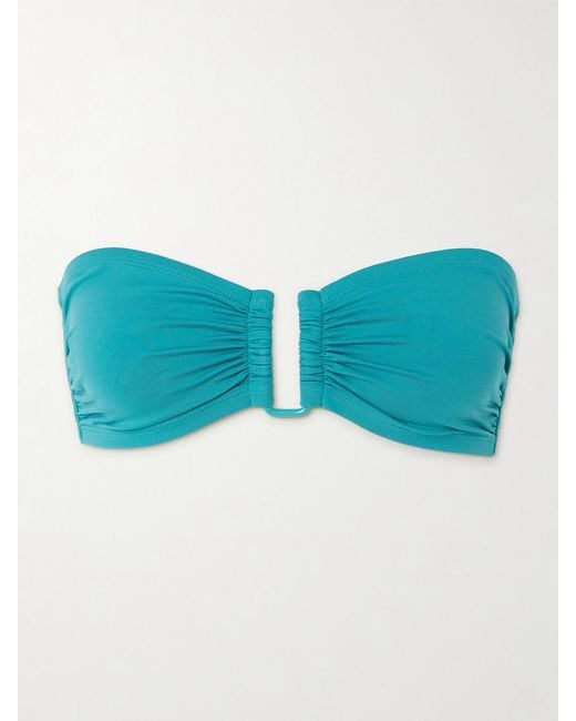 Eres Blue Les Essentiels Show Bandeau Bikini Top