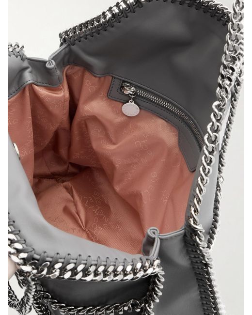Sac Porté Épaule À Ornements Falabella Baby Bella Stella McCartney en coloris Gray