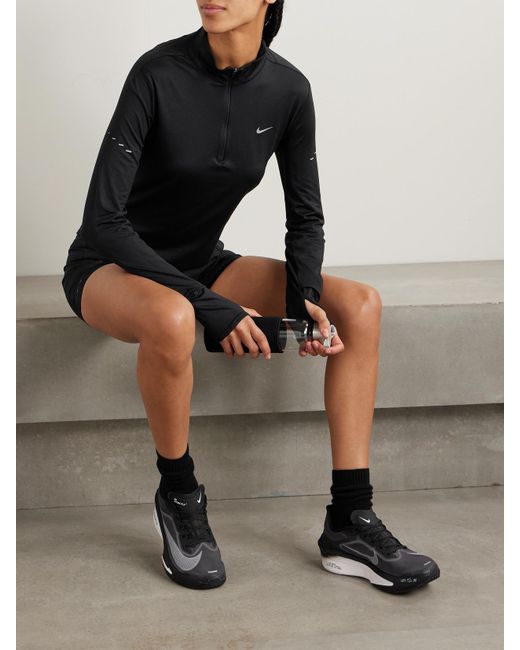 Nike Black Swift Oberteil Aus Dri-Fit-Material