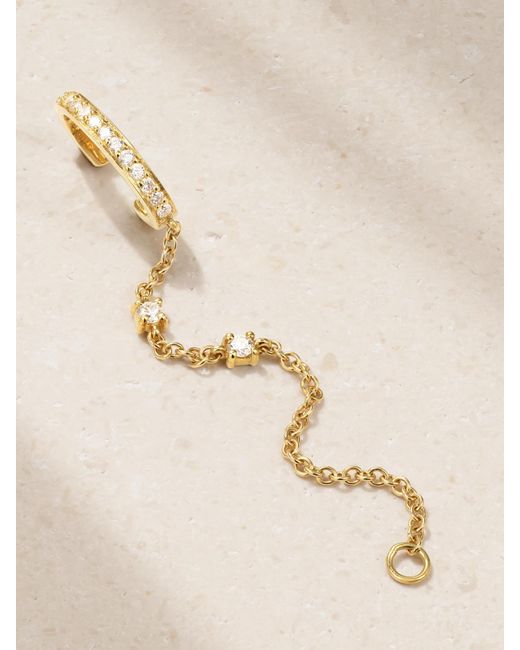 Anita Ko Natural 18-Karat Diamond Ear Cuff