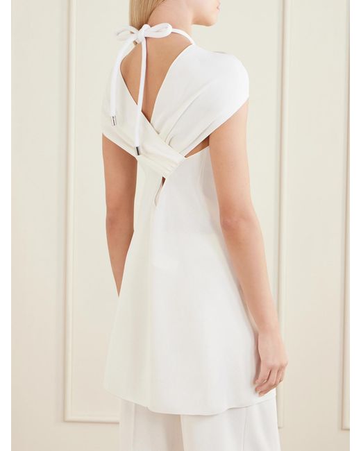 Lanvin White Knitted Top