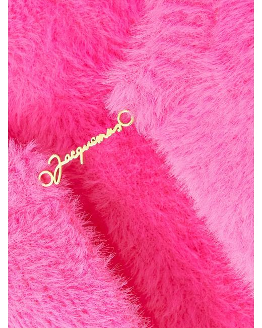 Jacquemus Pink Cardigans: The Snow Mail