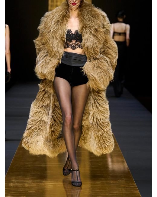 Dolce & Gabbana Black Satin-Trimmed Wool-Blend Shorts