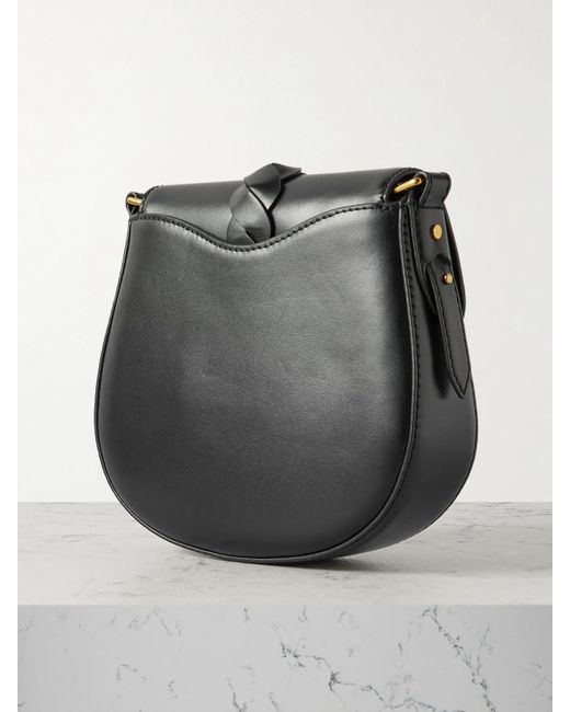 Isabel Marant Black Altay Kleine Schultertasche Aus Leder