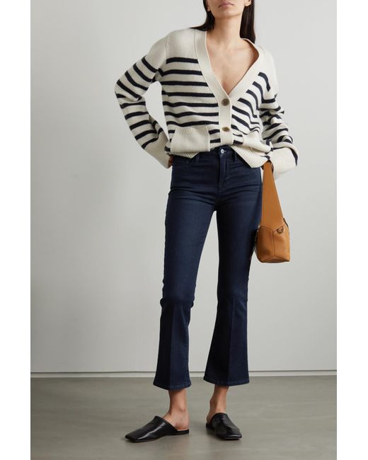 FRAME Denim Le Crop Mini Boot Organic 