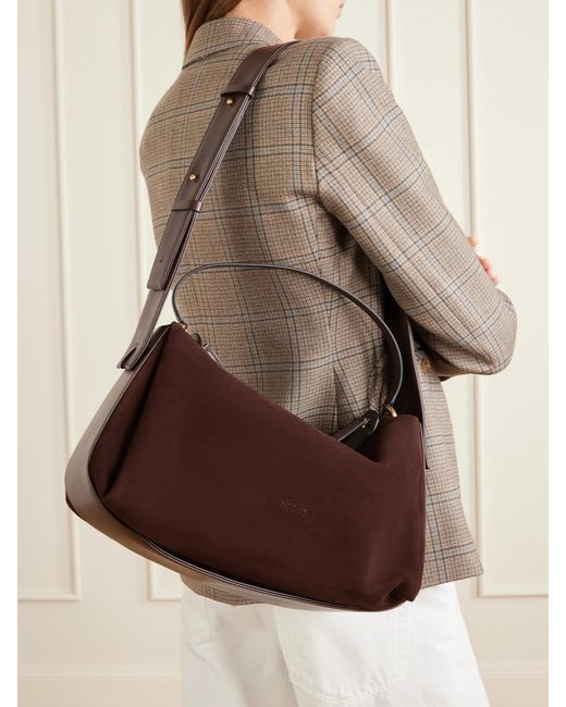 Neous Brown Scorpius Leather Tote
