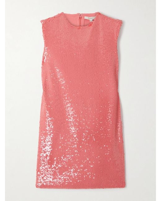 Mini-Robe En Jersey De Coton À Sequins J.W. Anderson en coloris Pink
