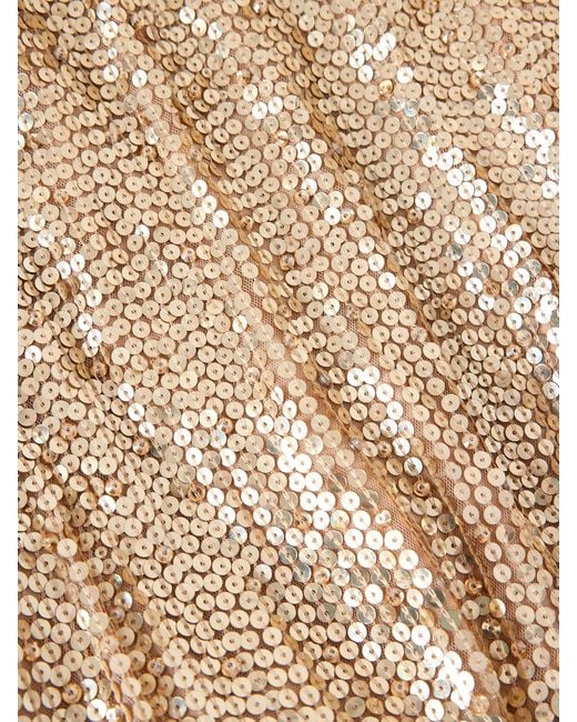 Jenny Packham Natural Lettie Robe Aus Tüll Mit Pailletten Und Kristallen