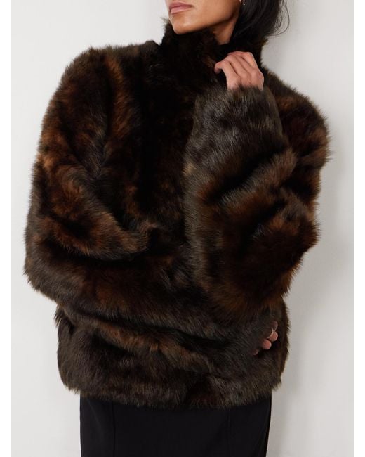 Totême Black Shearling Jacket