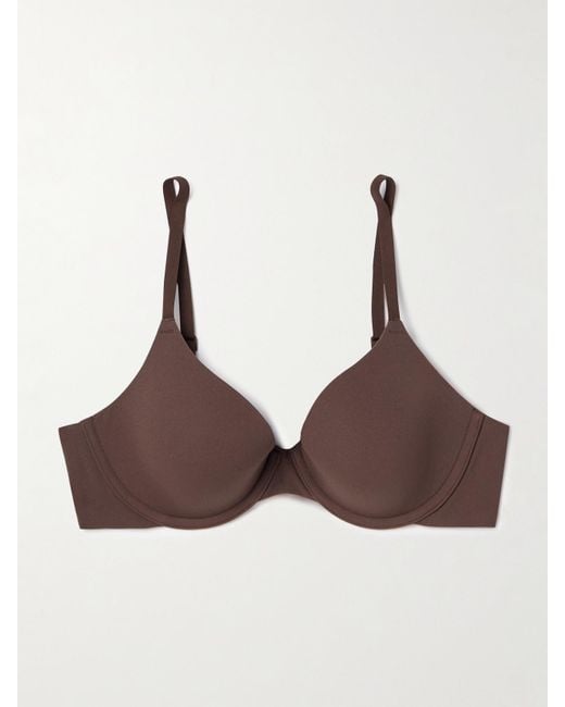 Skims Brown Fits Everybody T-Shirt Bra – Cocoa – T-Shirt-Bh