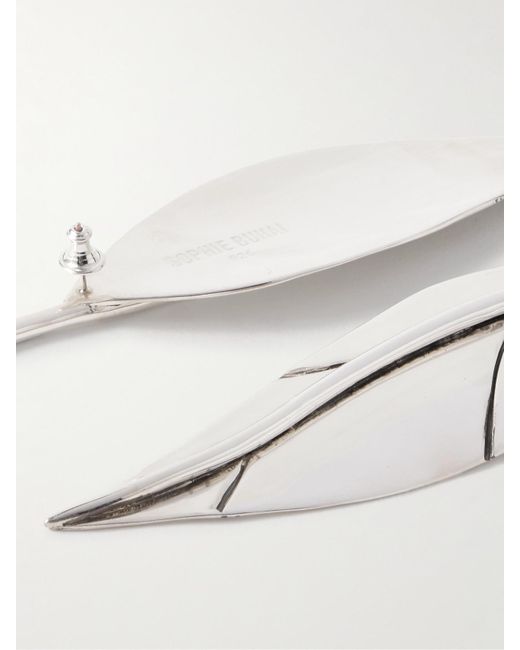 Sophie Buhai Natural Leaf Earrings