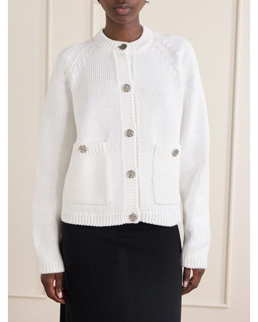 Totême Natural Organic Cotton Cardigan