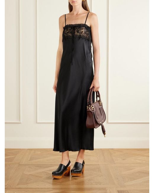 Chloé Brown Marcie Medium Textured-Leather Tote