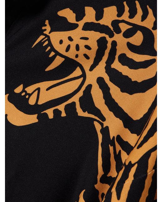 Farm Rio Black Printed Twill Shirt