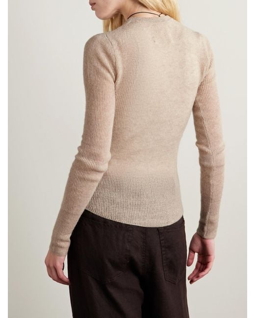 Citizens of Humanity Natural Alessia Wool And Cashmere-Blend Sweater