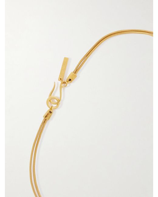 Sophie Buhai Natural Diana Vermeil Necklace