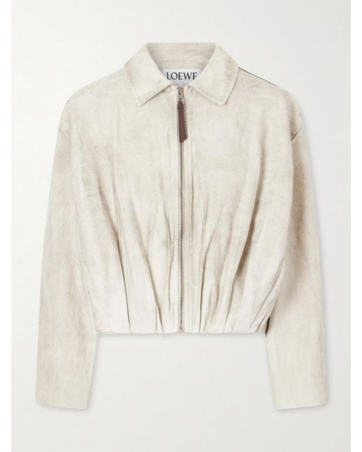 Loewe Natural Cotton-Twill Bomber Jacket