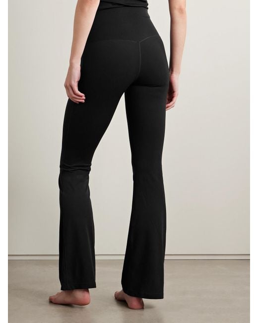 Nike Black Zenvy Leggings Mit Ausgestelltem Bein Aus Infinasoft-Material